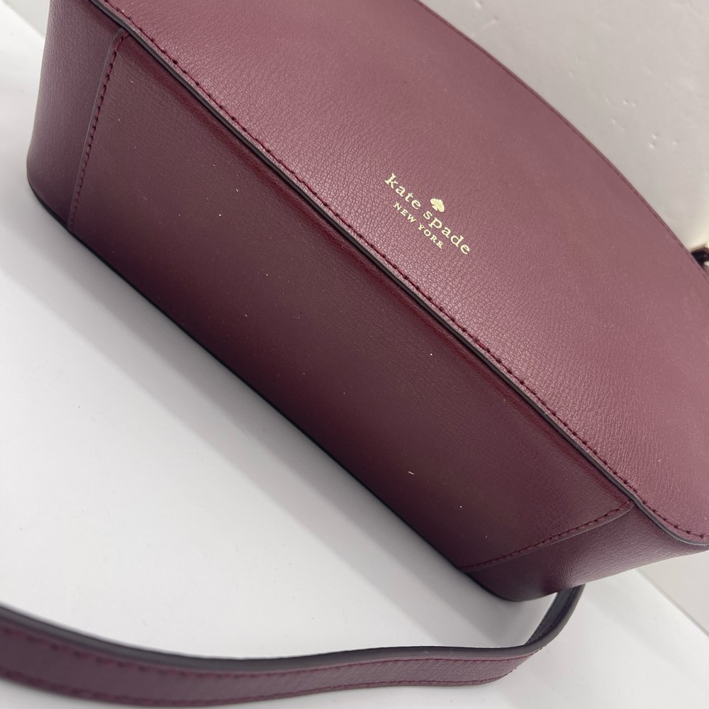 Kate Spade New York Adel medium top zip crossbody satchel
Cherrywood
NWT - Picture 6 of 16